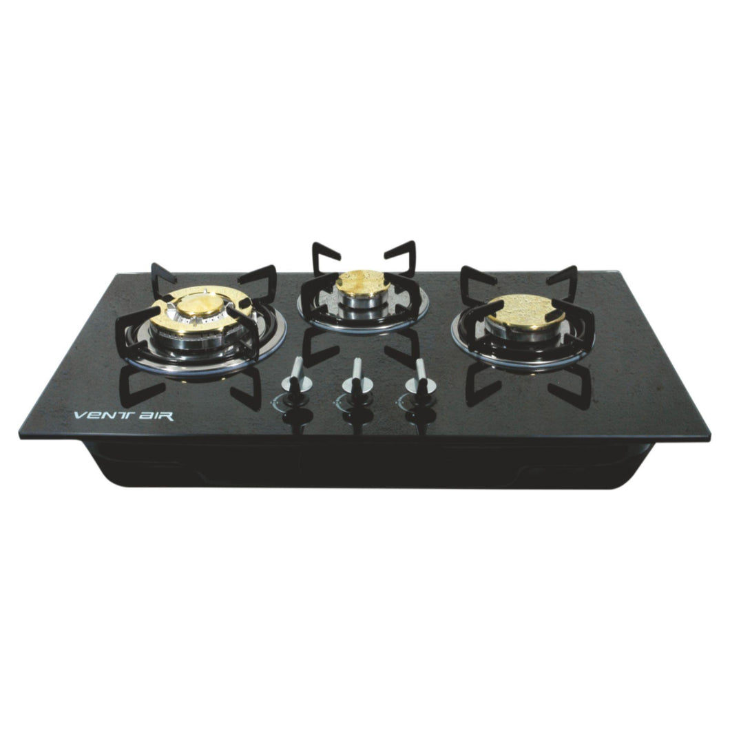 Tristar Glass Gas Hob (3 Burner) - Ventair 