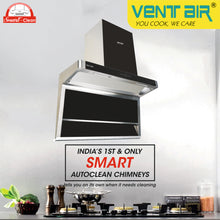 Load image into Gallery viewer, India&#39;s 1st &amp; Only Smart Auto Clean Chimneys by Ventair
