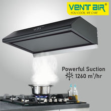 Load image into Gallery viewer, Pearl Dlx Auto Clean Chimney (Push Button Control, 71cm,1260 m3h, Filterless)
