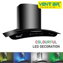Load image into Gallery viewer, Galaxy Neo Steam Auto Clean Chimney (Feather Touch Control, 90cm,1400 m3h, 11° Baffle Filter)
