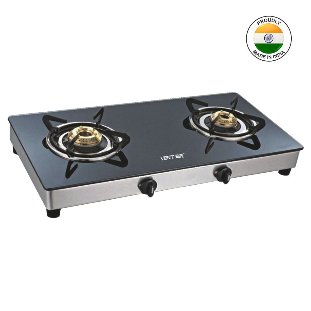 TCH 202 Glass Gas Stove (2 Burner)